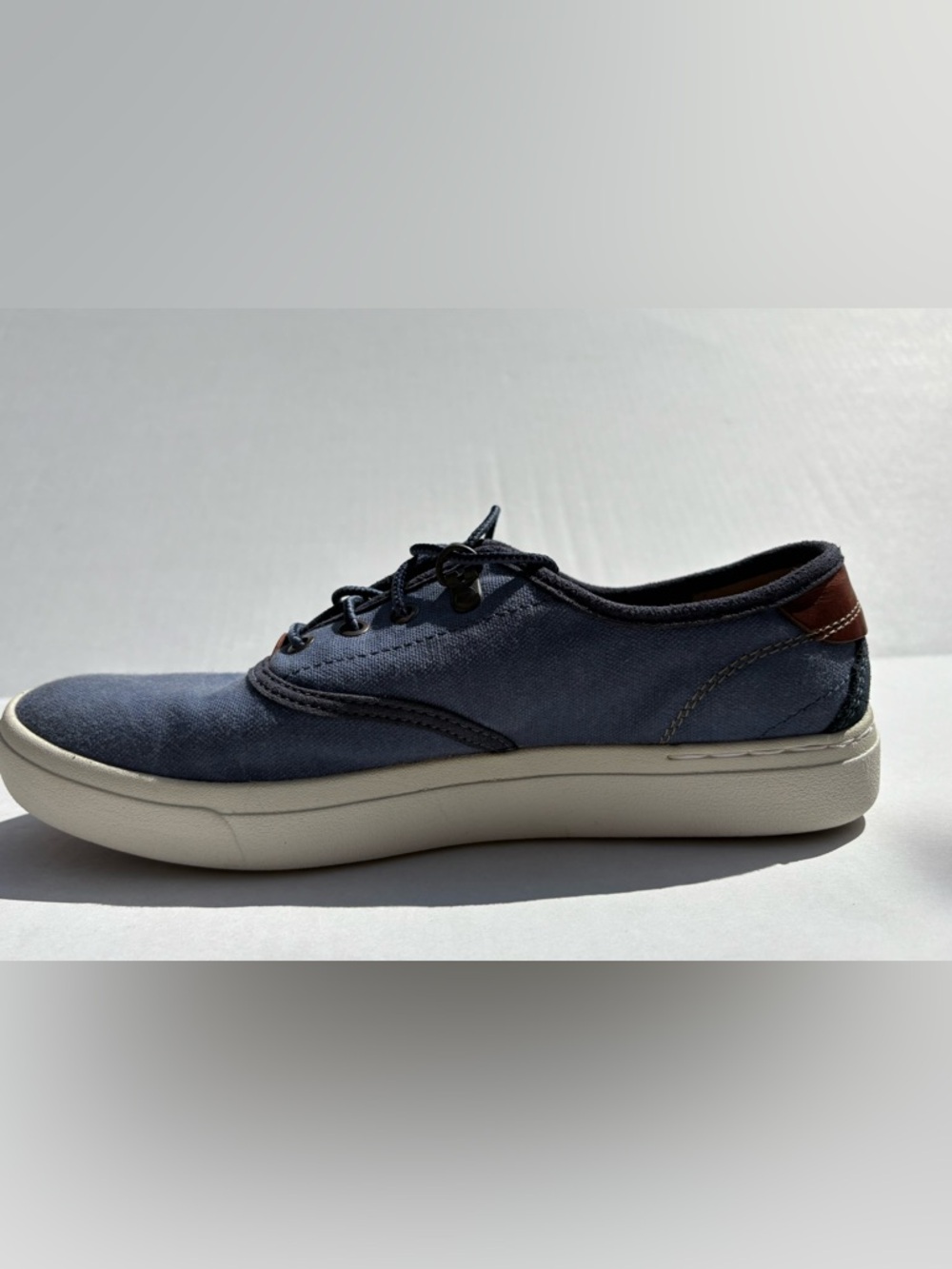 TIMBERLAND WOMEN AMHERST OXFORD CANVAS CASUAL SNEAKERS - Picture 9 of 13